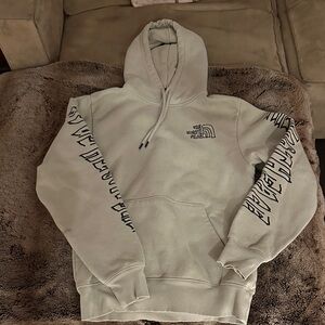 The North Face Men's Light Green Hoodie